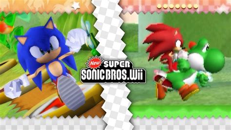 New Super Mario Bros. Wii Sonic the Hedgehog Mod - YouTube