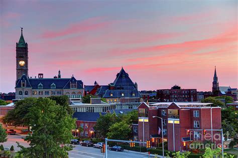 Downtown Lowell Massachusetts #1 Photograph by Denis Tangney Jr - Fine ...