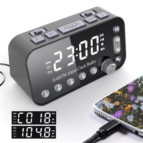 DAB+ Alarm Clock Radio, Audio, Portable Music Players on Carousell