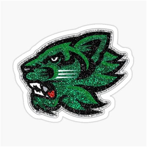 "Glitter Binghamton University logo" Sticker for Sale by cgoldstein ...