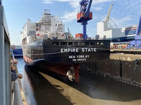 Philly Shipyard Launches First Training Ship Empire State - VesselFinder