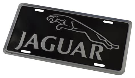 JAGUAR LICENSE PLATE