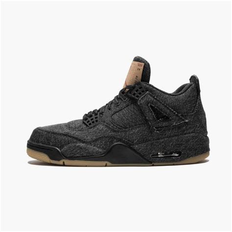 Levi's x Air Jordan 4 Retro "Black Denim" AO2571-001 - MeetIDEA