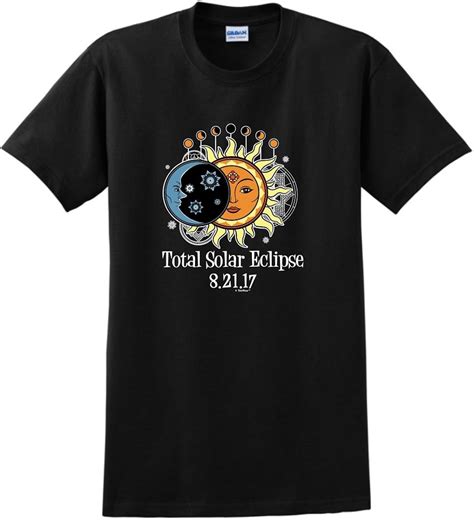 ThisWear Total Solar Eclipse 2017 Solar Eclipse Viewing T-Shirt: Amazon ...