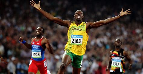 Usain Bolt wins first 100m gold in iconic final | Beijing 2008 Replays