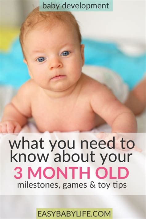 Your Awesome 3-Month-Old Baby - Milestones, Games, Toy Tips!