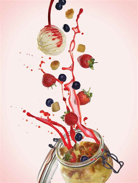 Flying Food Photography on Behance