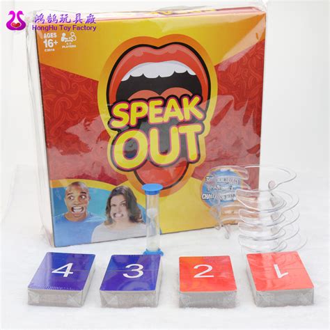 AUTHENTIC Brand New Speak Out Board Party Game Speakout | eBay