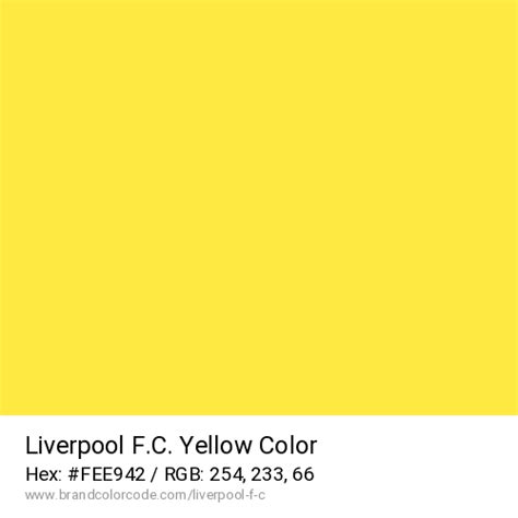 Liverpool F.C. Brand Color Codes » BrandColorCode.com