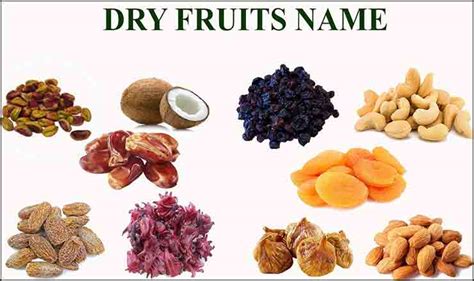 Images of all dry fruits with names - Food Keg