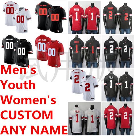 2020 NCAA Ohio State Buckeyes Jerseys Jeremy Ruckert Johnny Utah Eddie ...