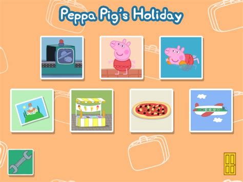 Peppa Pig Holiday Game - Rain Will