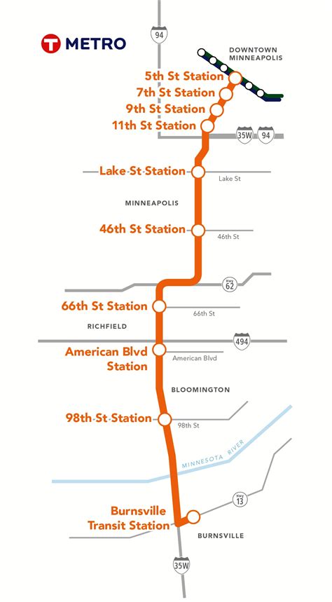 Orange Line Metro Map - Metro Map