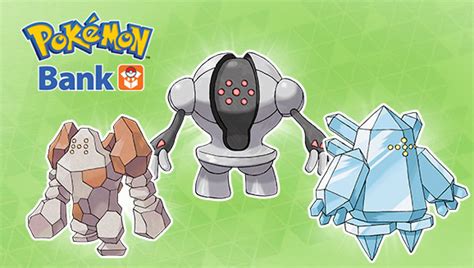 Three 'Solid' Pokémon Offered as Free Extras to Pokémon Bank Users ...