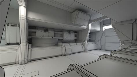 ArtStation - Sci Fi Scientific Research Lab Facility Modular Kit | Game ...