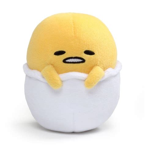 Gudetama 5" Plush: Lazy Egg in Eggshell | eBay