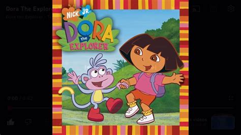 Dora the explorer theme song for 1 hour - YouTube