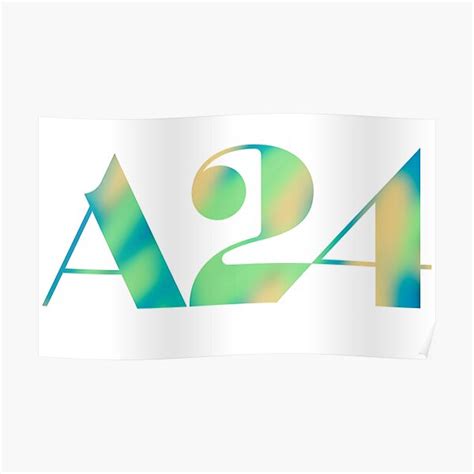 "A24 Logo" Poster for Sale by generallketchup | Redbubble