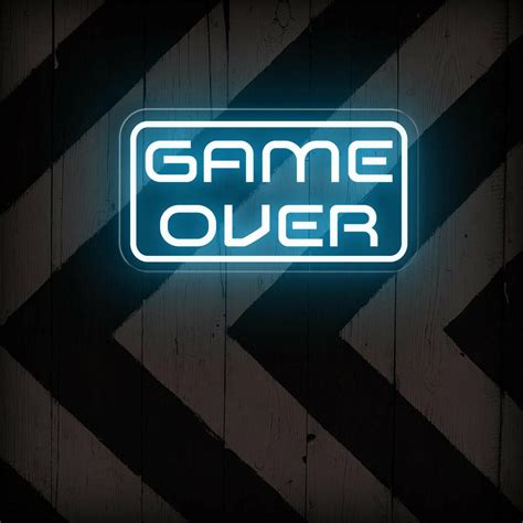 Game Over Neon Sign | Perfect LED Light For Game Room – NeonXpert