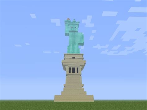 Minecraft Statue of Liberty Minecraft Project