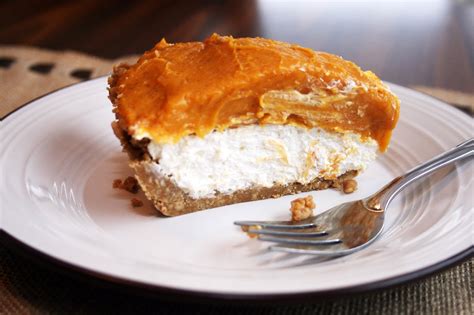 No-Bake Double Layer Pumpkin Pie