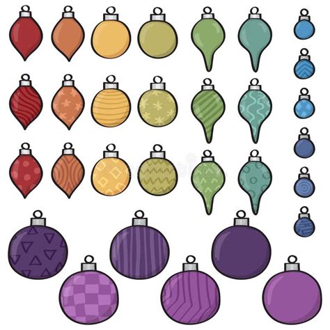 Cartoon Bauble Set Royalty Free Stock Photography - Image: 35381987