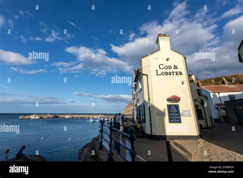 Cod & Lobster Staithes, Scarborough borough, North Yorkshire, England, UK Stock Photo - Alamy