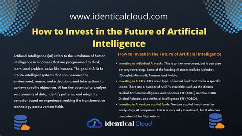 How to Invest in the Future of Artificial Intelligence - identical Cloud