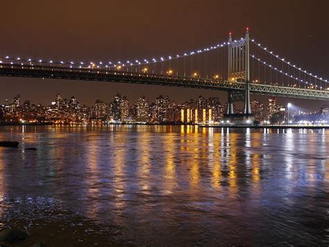 Triborough Bridge at Night Photograph by Jack Riordan - Fine Art America