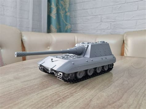 3D file jagdpanzer e 100 . german tank destroyer full ready to print 💯・3D printer model to ...