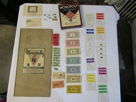 Vintage Monopoly Game | #3821745851