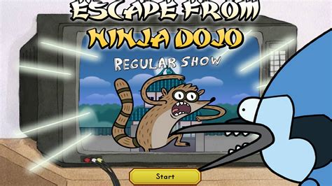 Escape from Ninja Dojo | Play Regular Show Games Online