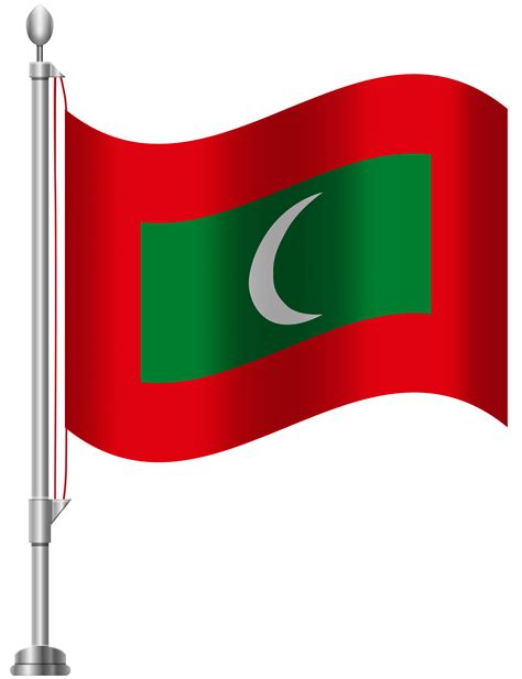 Maldives Flag PNG Clip Art - Best WEB Clipart