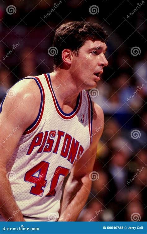 Detroit Pistons Bill Laimbeer By Allen Einstein | ubicaciondepersonas ...