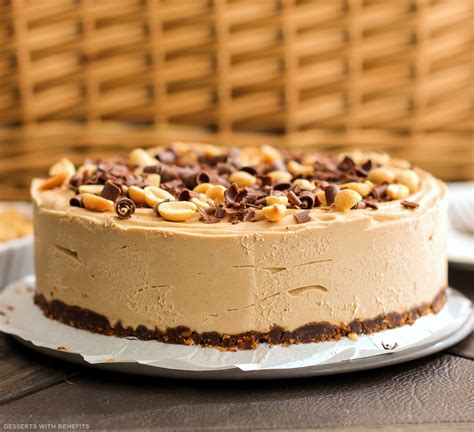 Desserts With Benefits Healthy Chocolate Peanut Butter Raw Cheesecake ...