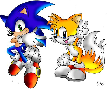 Sonic and Tails by kslrmine on DeviantArt