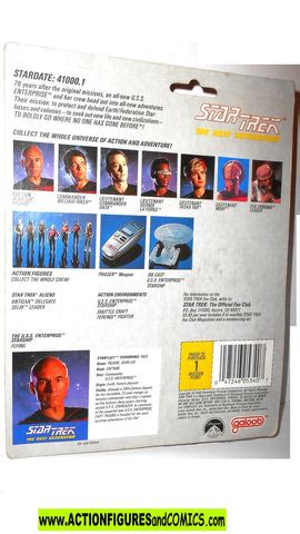 Star Trek CAPTAIN PICARD 1988 galoob toys action figures moc ...