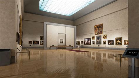 Louvre Museum's Mona Lisa Room | Midwest Immersive