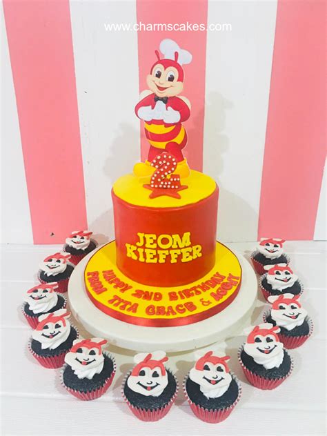 Jeom Jollibee Cake, A Customize Jollibee cake