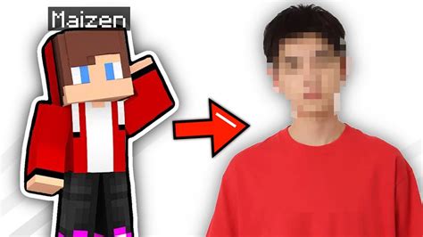 Maizen face reveal - Mikey and JJ in Real Life? - YouTube