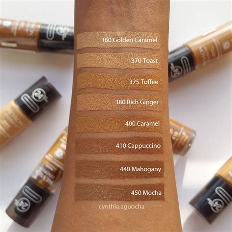 Revlon ColorStay Foundation for Combination/Oily Skin Swatch - Cynthia Aguoc… | Revlon colorstay ...