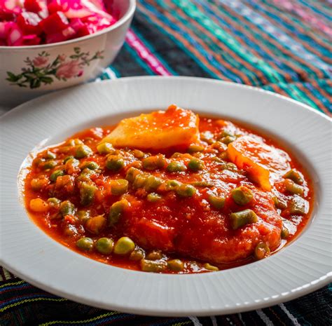 Guatemalan Bacalao a la Vizcaina