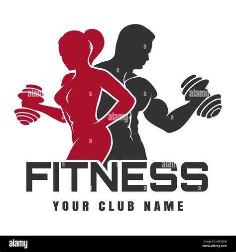 Basemenstamper: Womens Fitness Female Fitness Logo