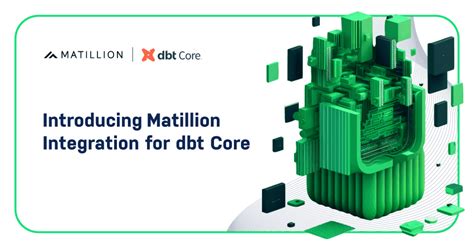 Introducing Matillion Integration for dbt