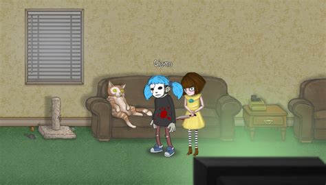 Fran bow commits a crime against Sally face and Gizmo the witness ...