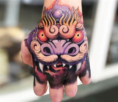 Monster face tattoo by Tattoo Zhuzha | Post 30602 | Monster face ...