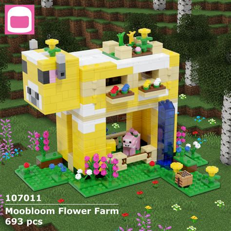 LEGO MOC Moobloom Flower Farm by ky-e bricks | Rebrickable - Build with LEGO