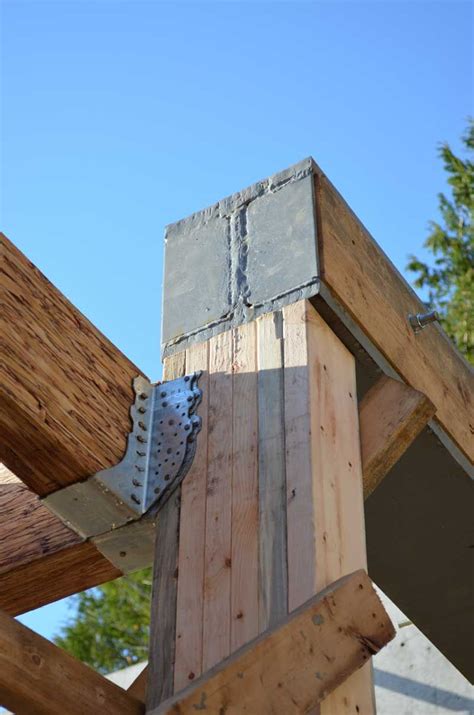 STRUCTURE-steel to wood « home building in Vancouver | Steel beams, Building a house, Post frame ...