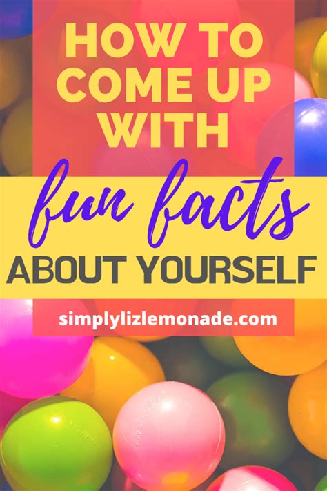 Looking for fun facts about yourself? This list of interesting fun fact ideas will help you ...