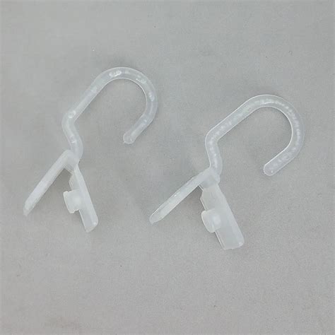 Plastic Hanging Hanger Buckle Hooks Special For Clear PVC Protected Cover Film In Supermarket ...